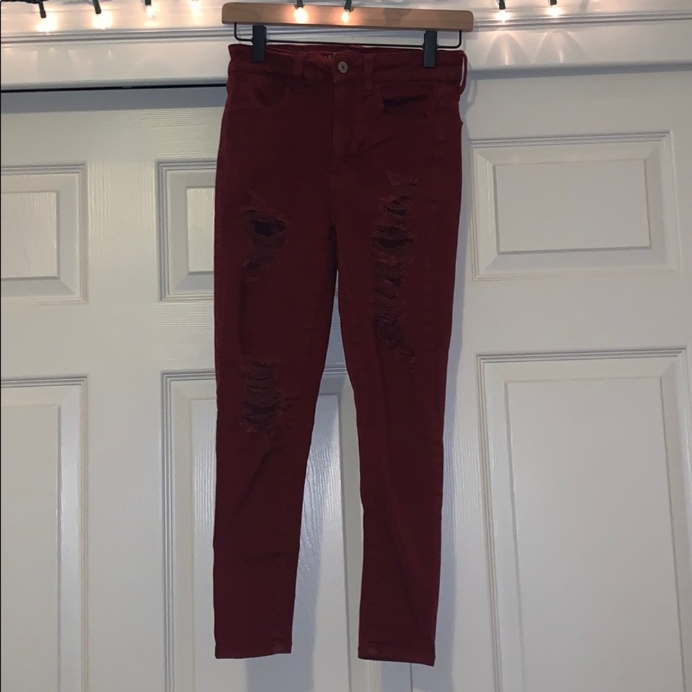 American Eagle short skinny jeans
